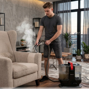 Пароочиститель/моющий пылесос Lehmann SteamWash 2 приборы в одном SteamWash фото