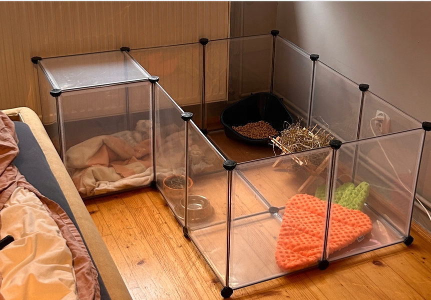 Вольер-ограждение для мелких животных и грызунов 46&times;73&times;143 см LPC02W фото