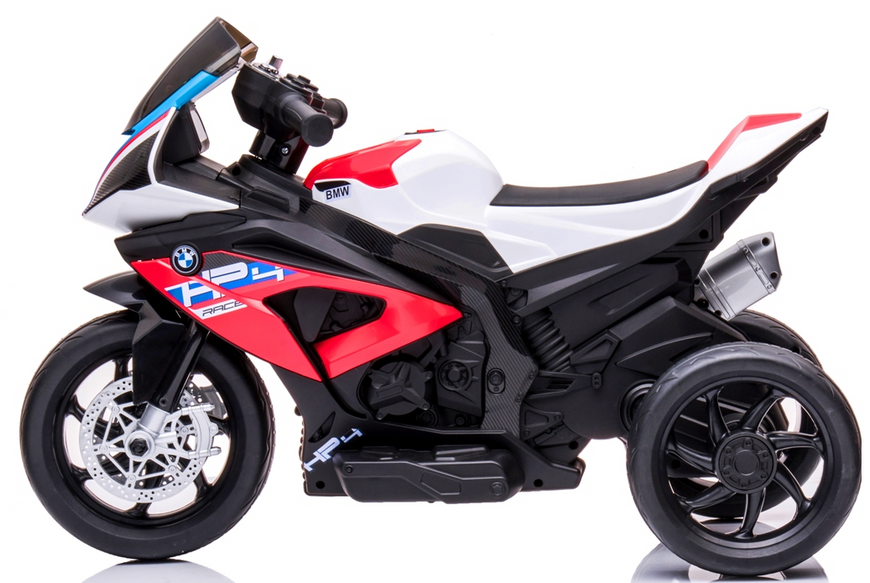 Детский электромотоцикл на аккумуляторе BMW HP4, красный BMW HP4 red фото