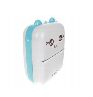 Термопринтер Mini Cat, 11 рулонів для фотографій, нотаток, портативний для дітей 22272 фото