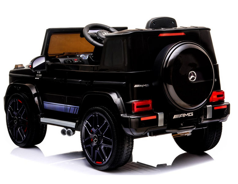 Детский автомобиль кабриолет на аккумуляторе MERCEDES G63 AMG черный G63 фото
