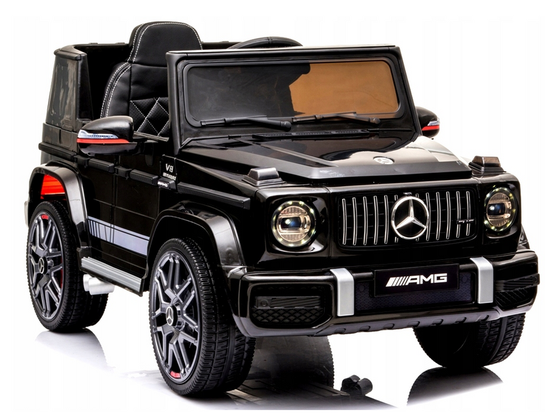 Детский автомобиль кабриолет на аккумуляторе MERCEDES G63 AMG черный G63 фото