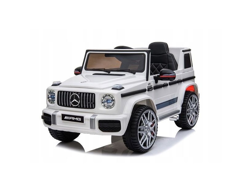 Детский автомобиль на аккумуляторе Мерседес G63, белый G63 фото