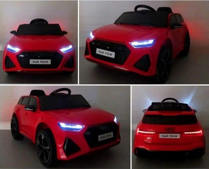 Дитячий автомобіль AUDI RS6 GT Red BRD-2118-1 фото