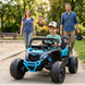 Баггі акумуляторний автомобіль KidsDrive для дітей 4 двигуни по 200 Вт Slow Start CA003 BLUE фото 1